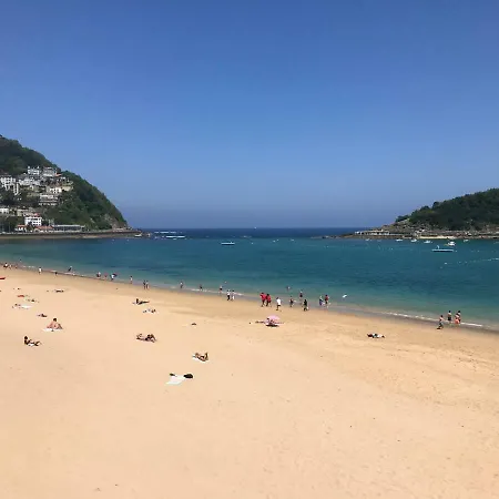 La Concha Beach Zen Seaview * Сан-Себастьян